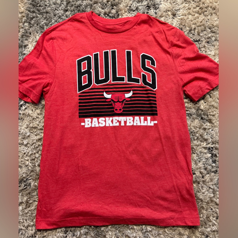NBA Bulls Red Kids T-Shirt